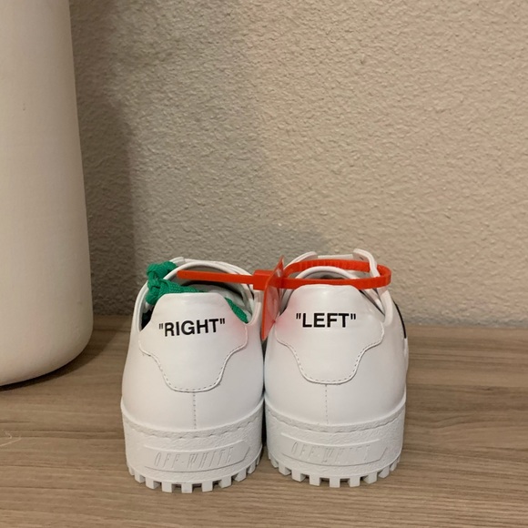 Off White leather white sneakers | Never worn - Picture 3 of 3
